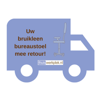 Retourname bruikleen bureaustoel